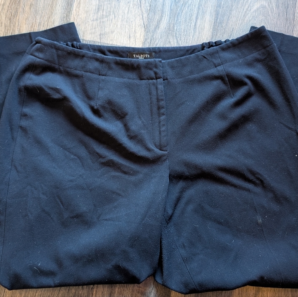 Talbots Classic Navy Heritage Trousers